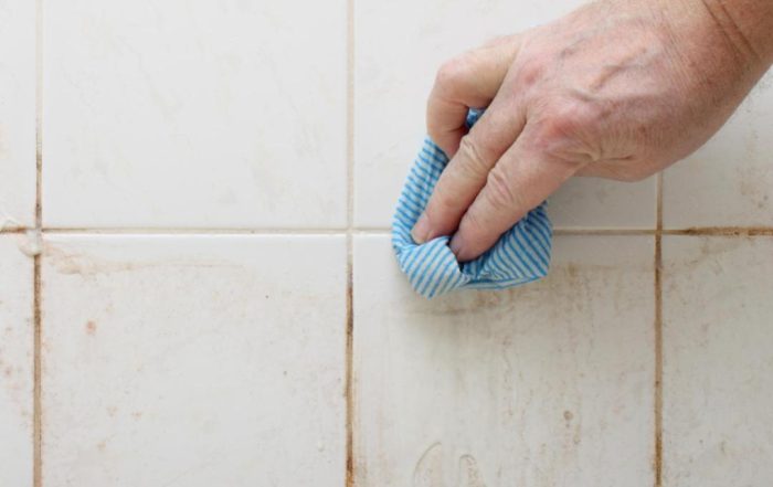 restore old bathroom tiles